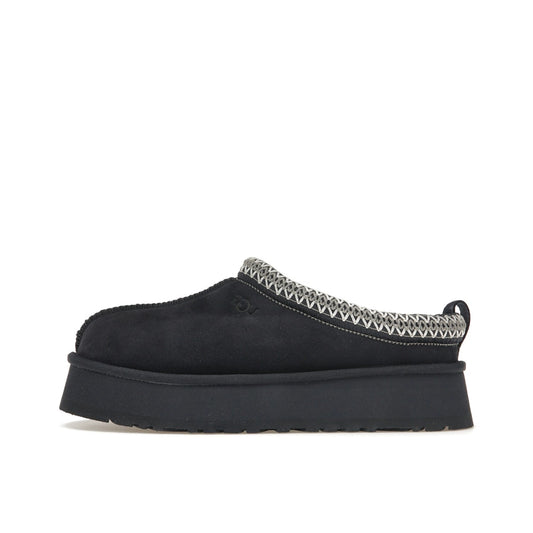 UGG Tazz Slipper in Eve Blue, side view, model 1122553 for women in blue.