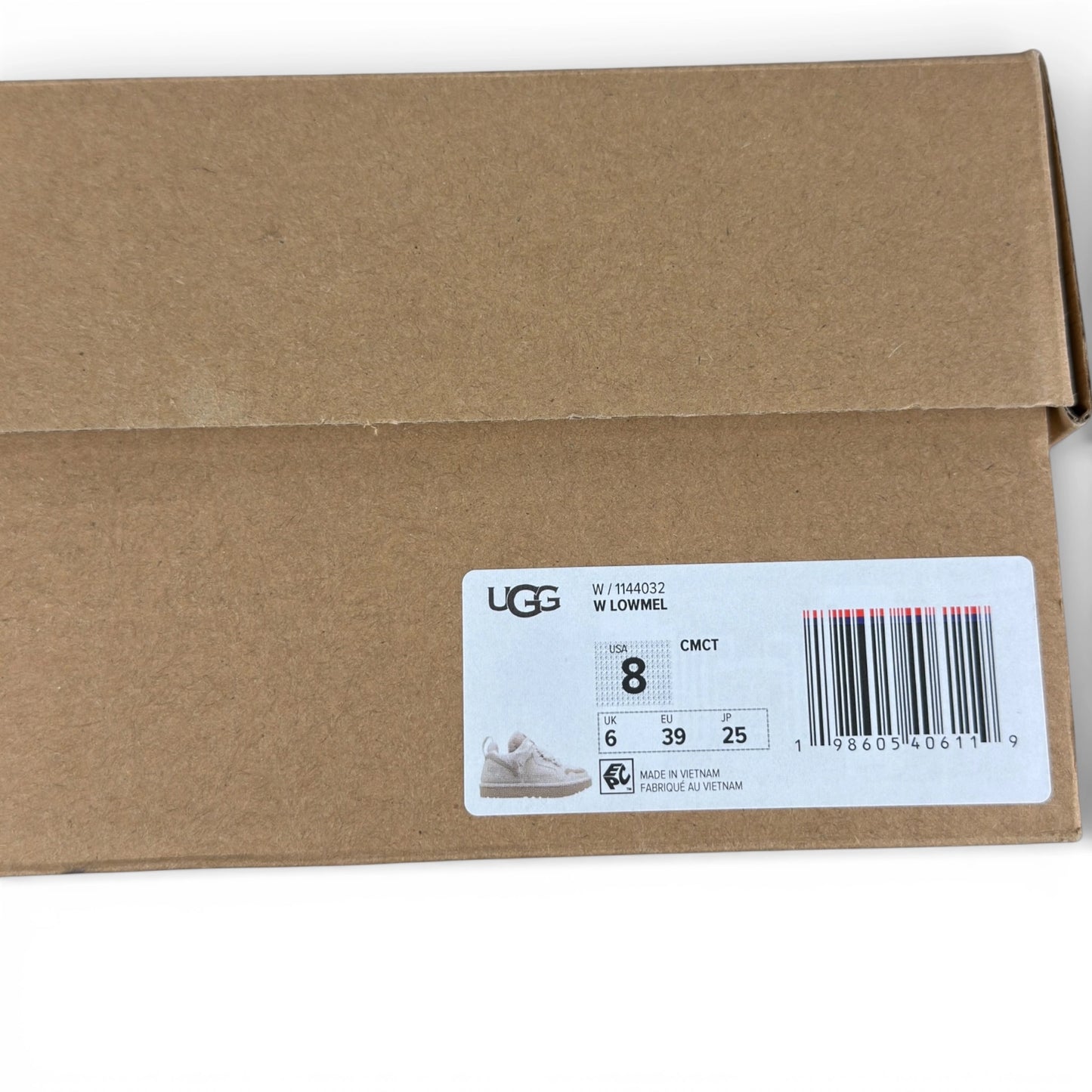 UGG Lowmel Ceramic (2025) 1144032-CMCT – Women’s EU 39, brand new with original box