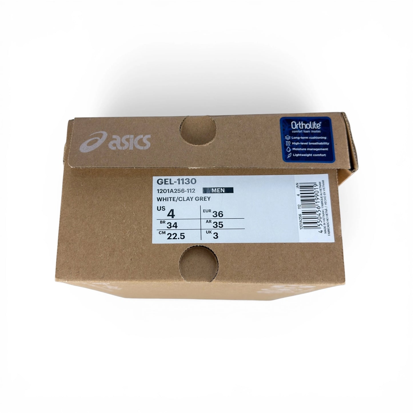 ASICS Gel-1130 White Clay Grey 1201A256-112 – EU 36, brand new with original box