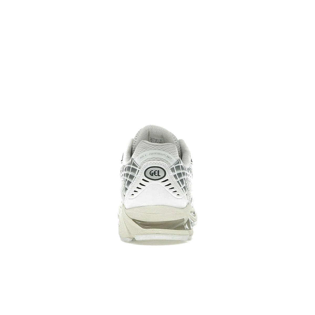 ASICS Gel-Nimbus 10.1 White/Pure Silver men's leather and textile sneaker – image 4 of 4