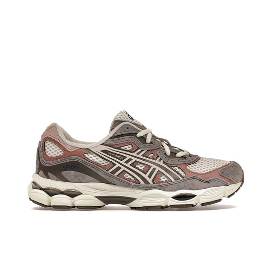 ASICS Gel‑NYC in birch and driftwood mesh and suede
