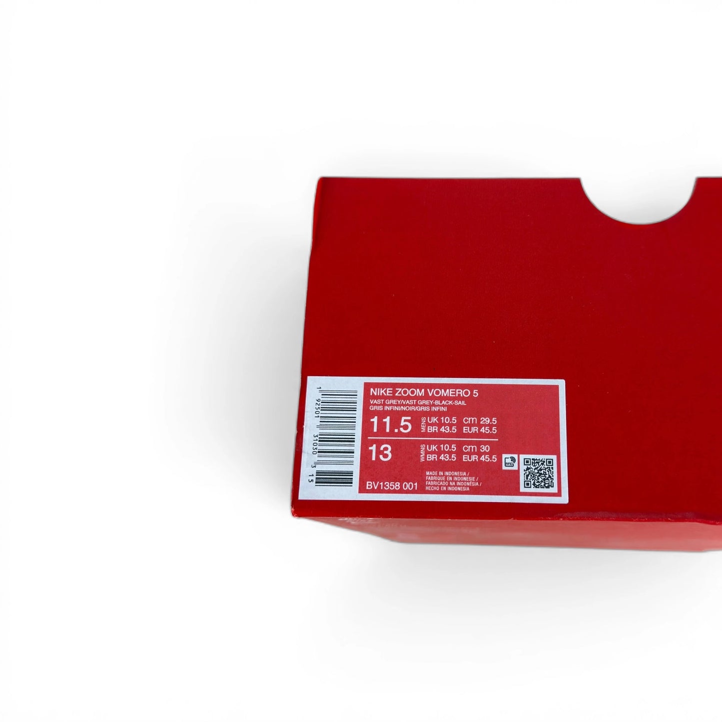 Nike Zoom Vomero 5 SP Vast Grey BV1358-001 – EU 45.5, brand new with cut box