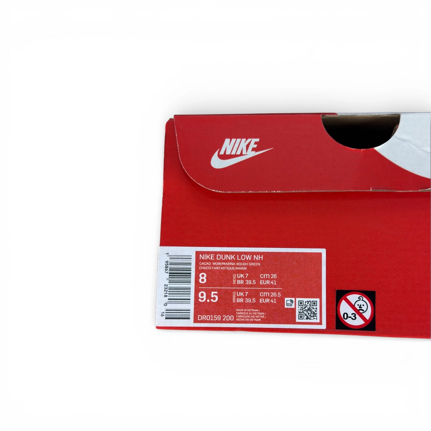 Nike Dunk Low NH Cacao Wow DR0159-200 – EU 41, brand new with original box