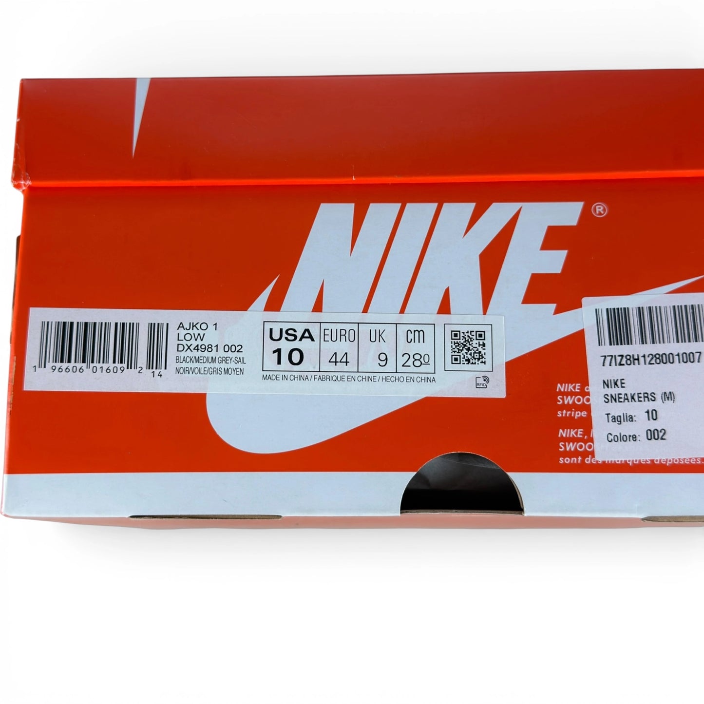 Jordan 1 Retro AJKO Low Shadow DX4981-002 – EU 44, brand new with original box