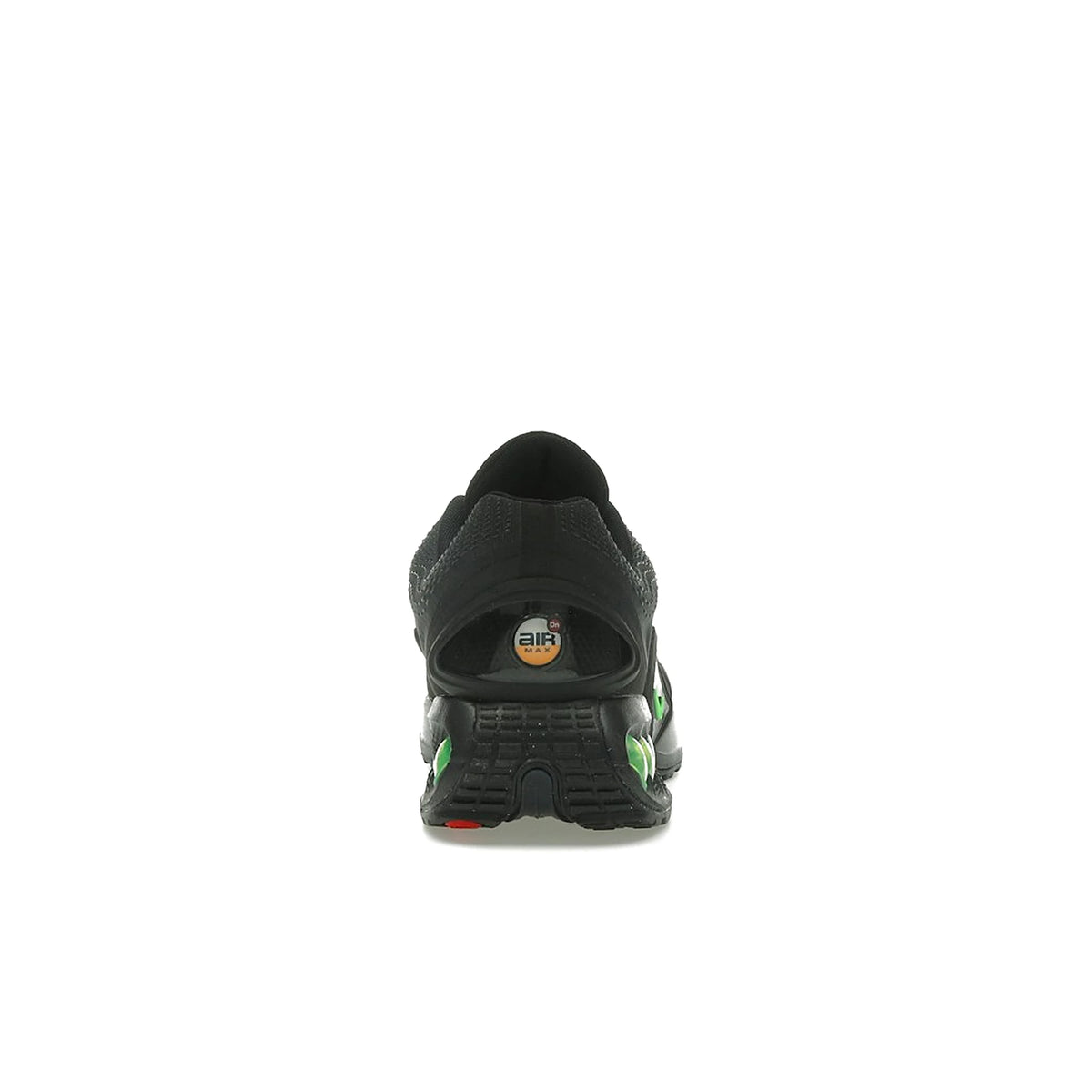Nike Air Max Dn Black Green Strike leather sneakers in black, green, anthracite – image 4 of 4