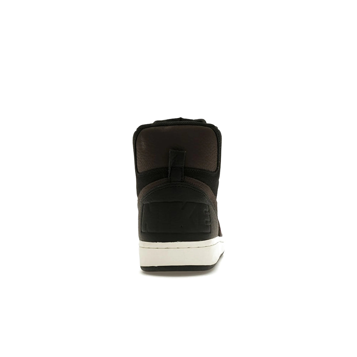 Nike Terminator High SE in black with velvet brown/baroque brown, leather and denim – image 4 of 4