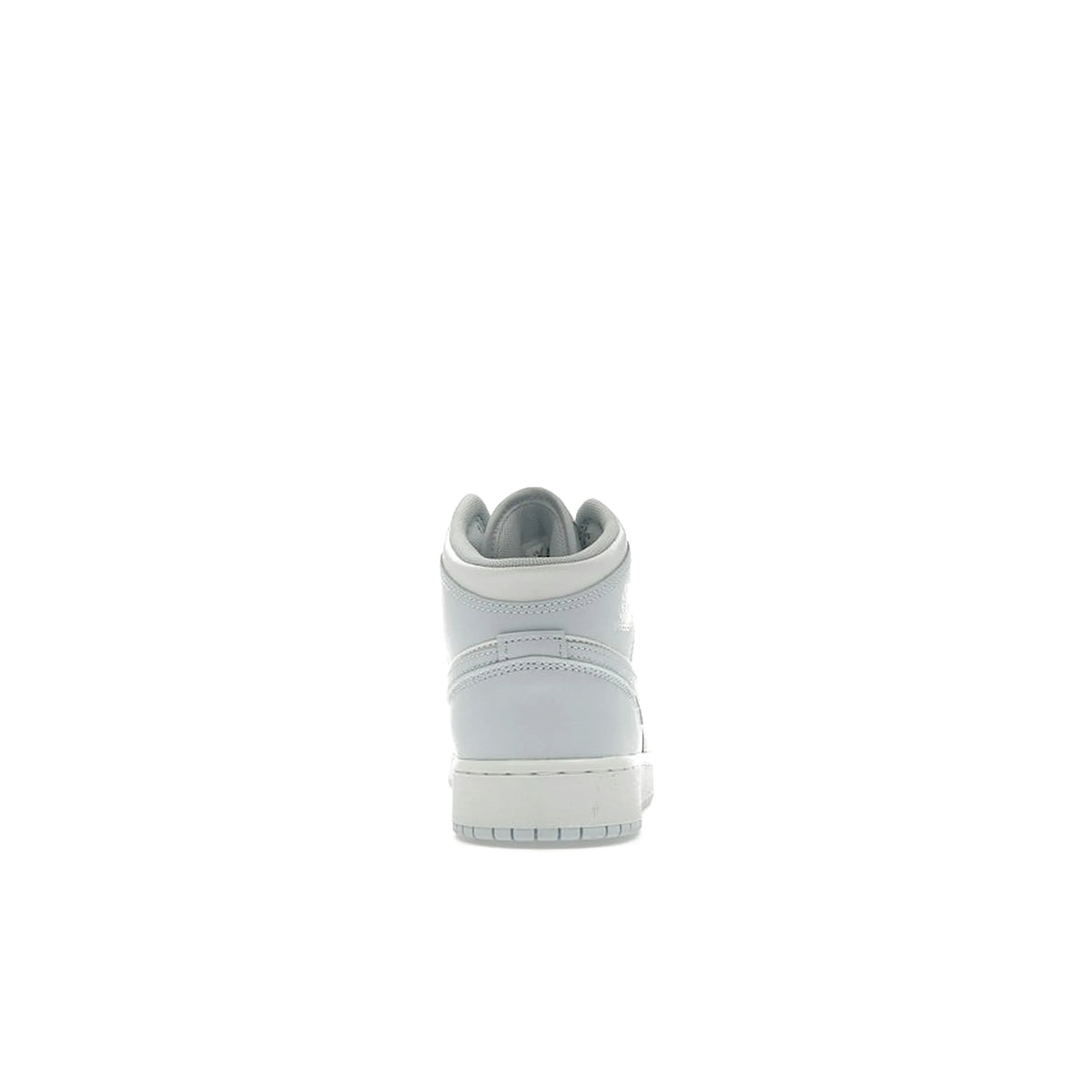 Jordan 1 Mid Cobalt Bliss kids leather sneakers in cobalt, grey, white – image 4 of 4