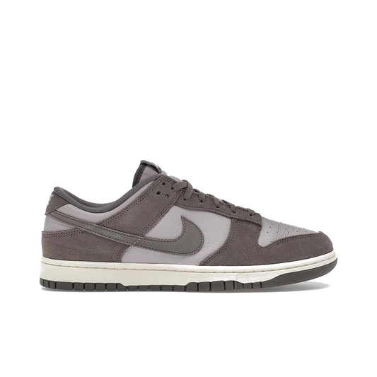 Nike Dunk Low SE in Platinum Violet, Cave Stone and Pale Ivory leather