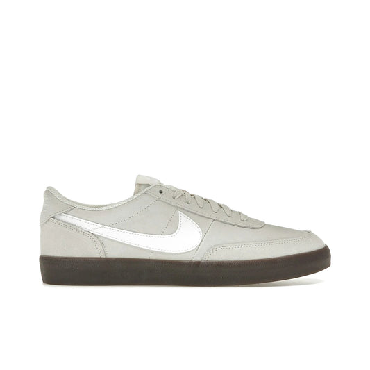 Nike Killshot 2 men’s sneakers in pale ivory leather with gum dark brown and white accents
