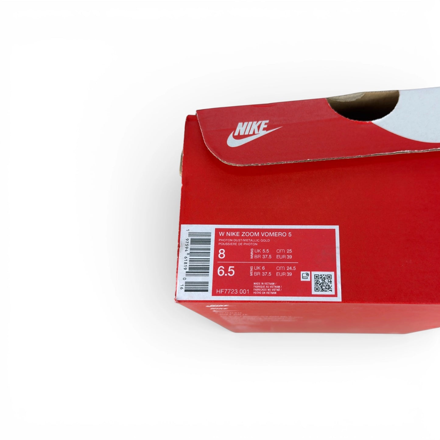 Nike Zoom Vomero 5 Metallic Gold (Women’s) HF7723-001 – EU 39, brand new with original box