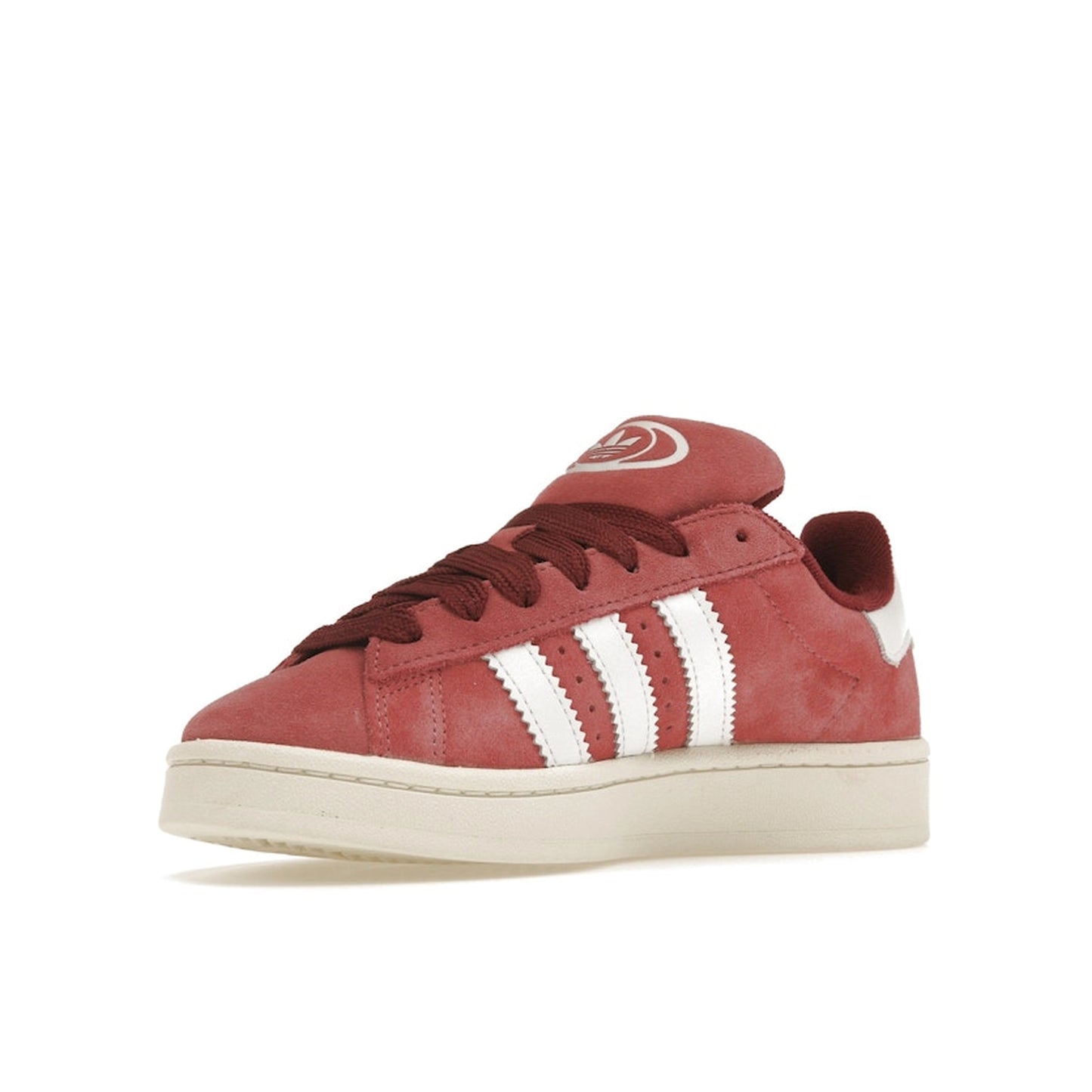 Adidas Campus 00s sneakers, top view, model HP6286, pink strata, women's.