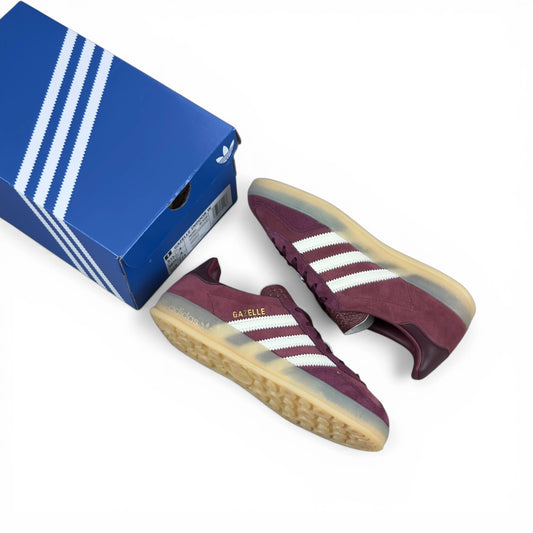 adidas Gazelle Indoor Shadow Red Off White (Women’s) HQ2661 – size EU 36 2/3, brand new with original box