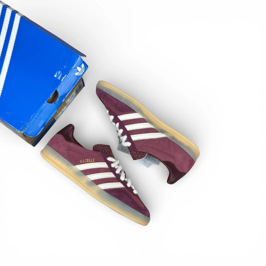 adidas Gazelle Indoor Shadow Red Off White (Women’s) HQ2661 – size EU 39 1/3, brand new with original box