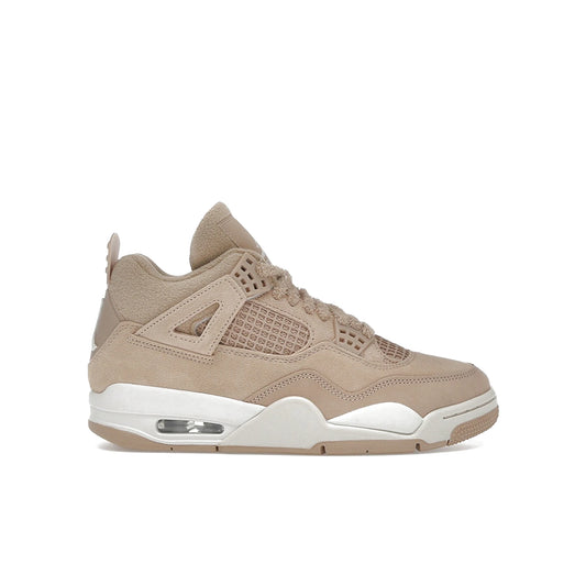 Jordan 4 Retro Cozy Girl women's shoe in hemp and light orewood brown leather