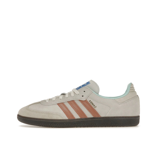 Adidas Samba OG sneakers, side view, model ID2047, clay strata color with classic design.