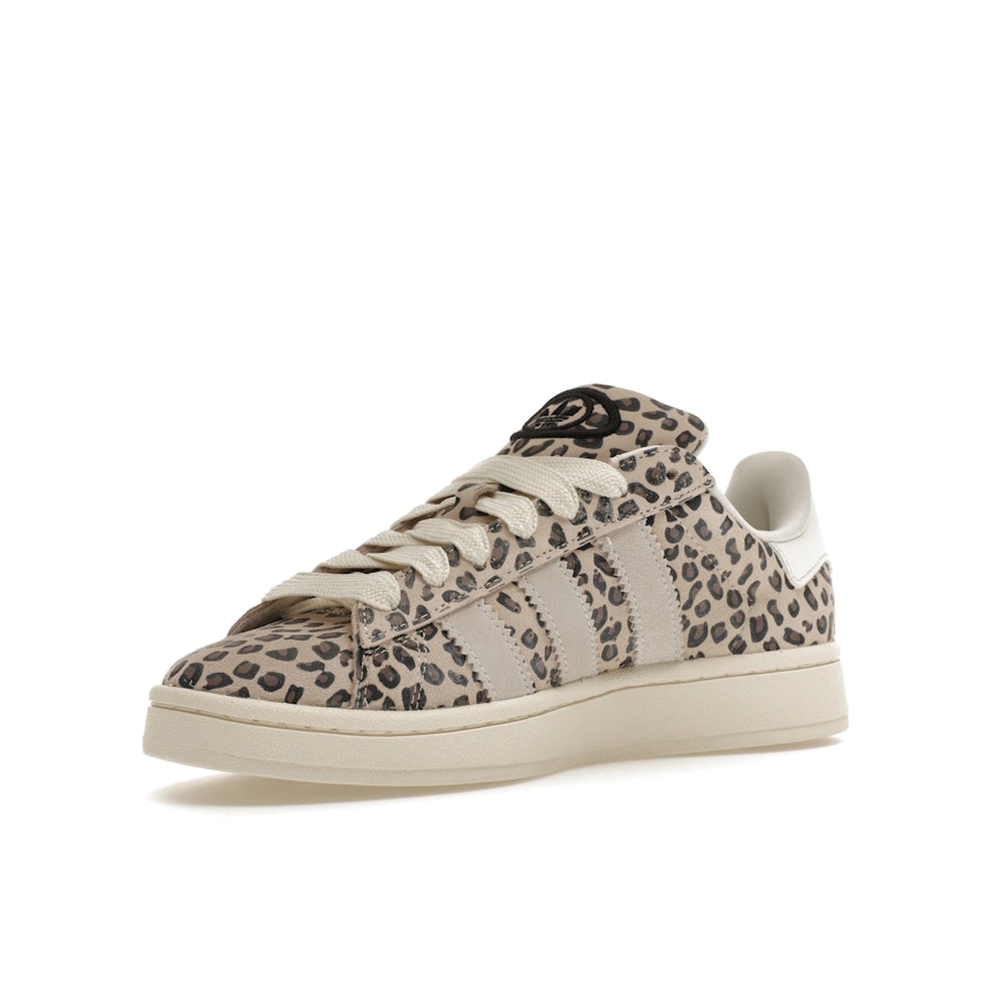 Adidas Campus 00s Leopard Women's sneakers, front view, model ID7041, leopard print.