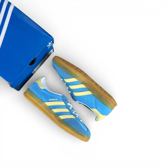 adidas Gazelle Indoor Semi Blue Burst Almost Yellow (Women’s) IE2960 – EU 37 1/3, brand new with original box