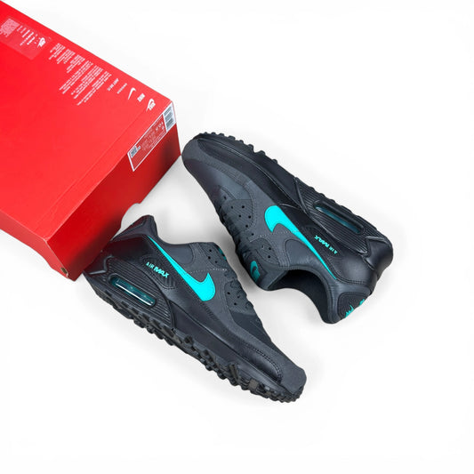 Nike Air Max 90 Black Clear Jade IF0670-002 – EU 42.5, brand new with cut box