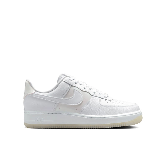 Nike Air Force 1 Low '07 women's shoe in white with multicolor ghost accents