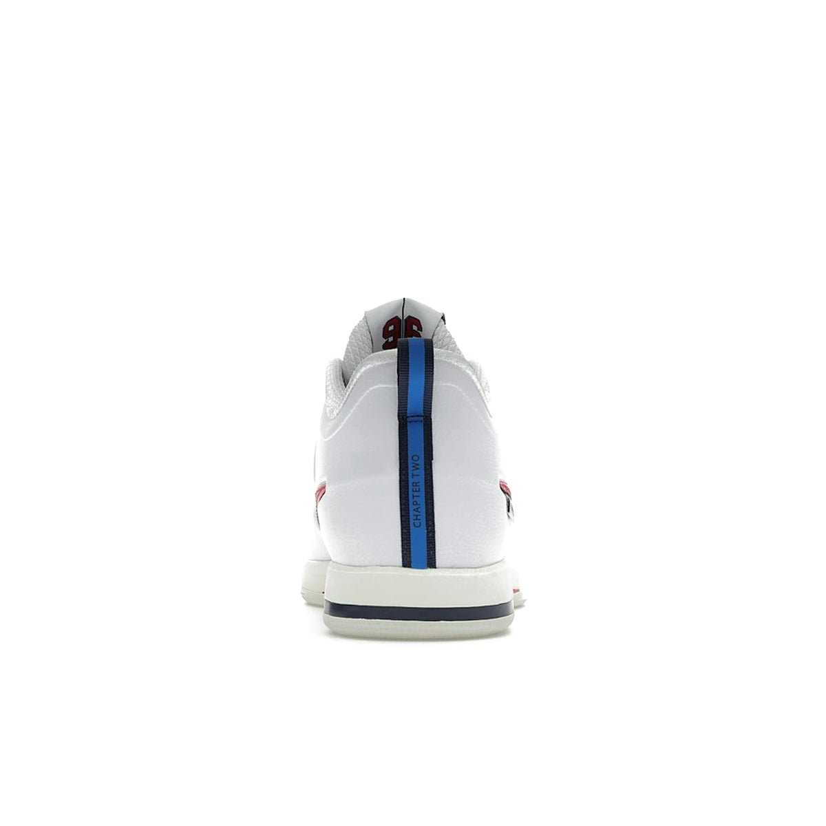 Nike Book 2 WNBA 30th Anniversary sneaker, white, midnight navy, fireberry, sail leather. – image 4 of 4