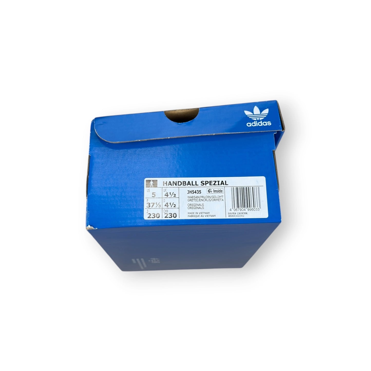 adidas Handball Spezial Warm Sandstone Preloved Ink JH5435 – EU 37 1/3, brand new with original box