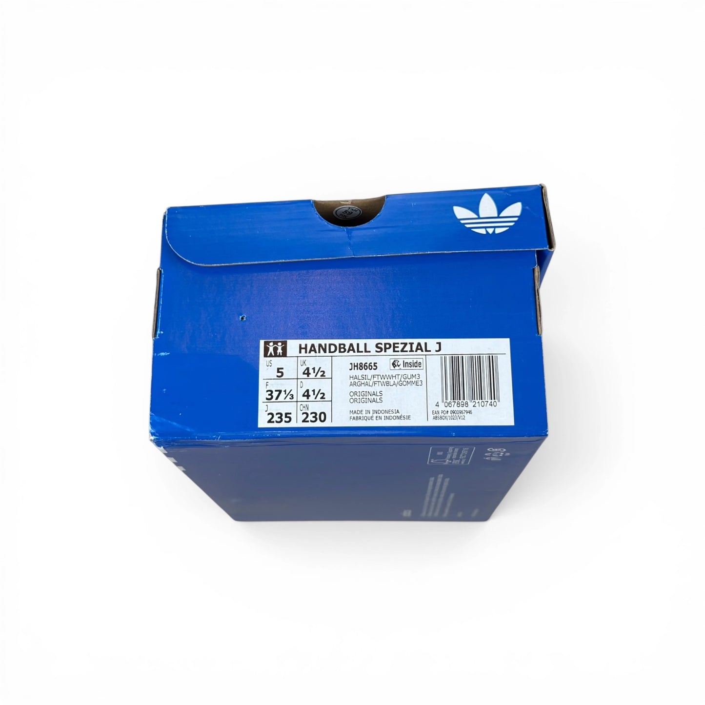 adidas Handball Spezial Halo Silver Cloud White (GS) JH8665 – EU 37 1/3, brand new with original box