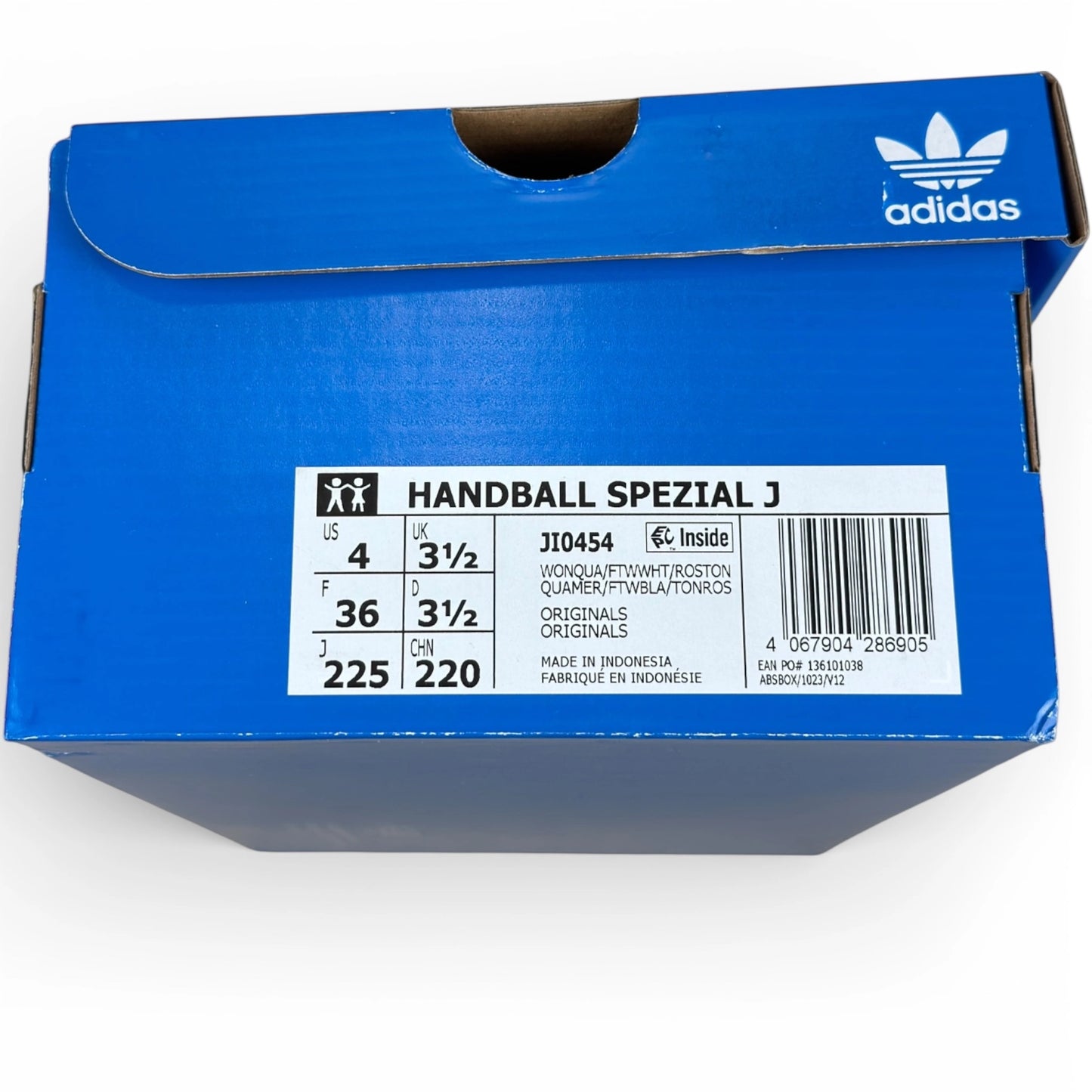 adidas Handball Spezial Wonder Quartz JI0454 – EU 36, brand new with full original box included