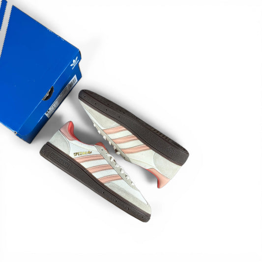 adidas Handball Spezial Cream White Coral Velvet (Women’s) JI2649 – EU 36 2/3, brand new with original box