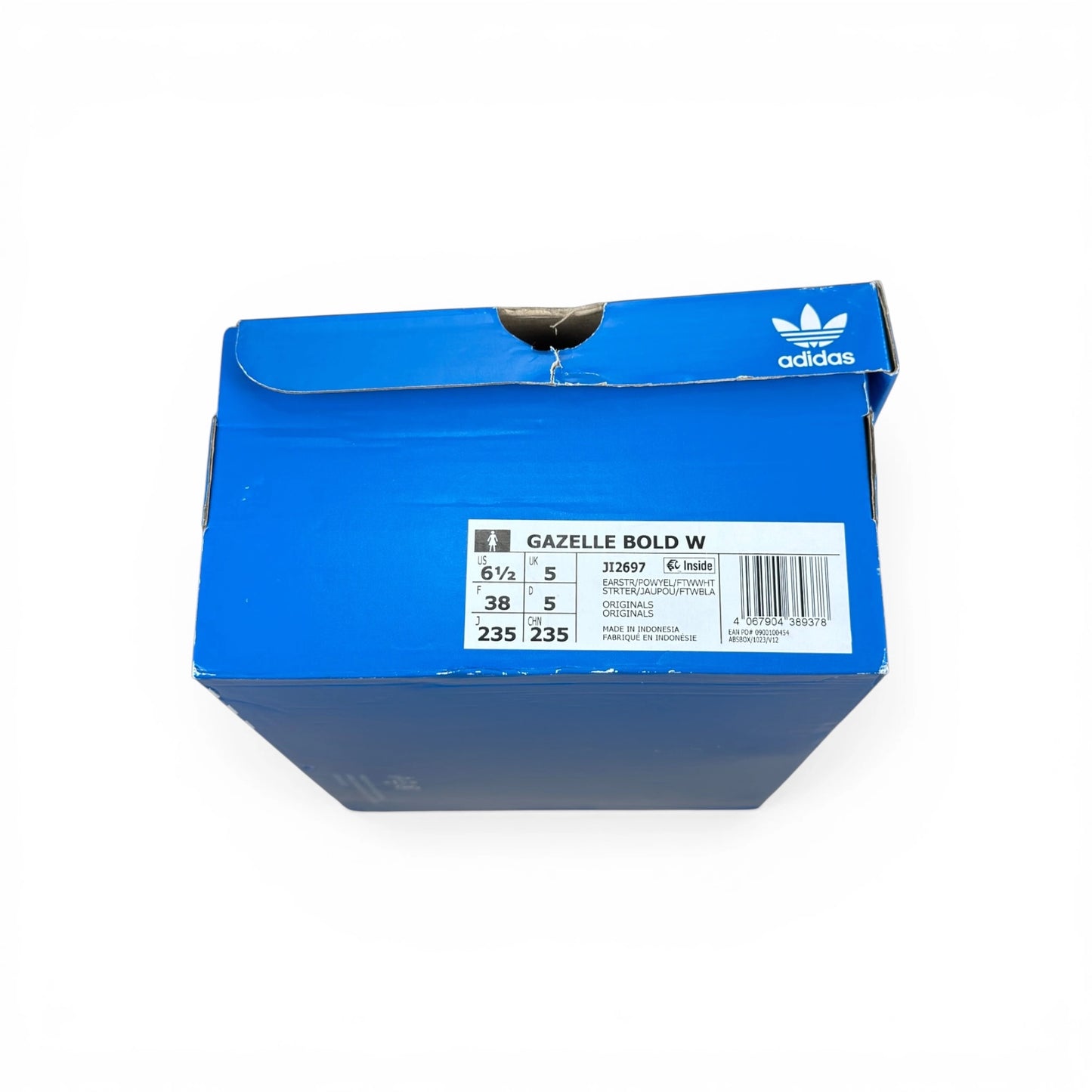 adidas Gazelle Bold Earth Strata Powder Yellow (Women’s) JI2697 – EU 38, brand new with original box