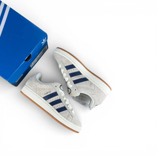 adidas Campus 00s Cream White Dark Blue JP7745 – EU 37⅓, brand new with original box