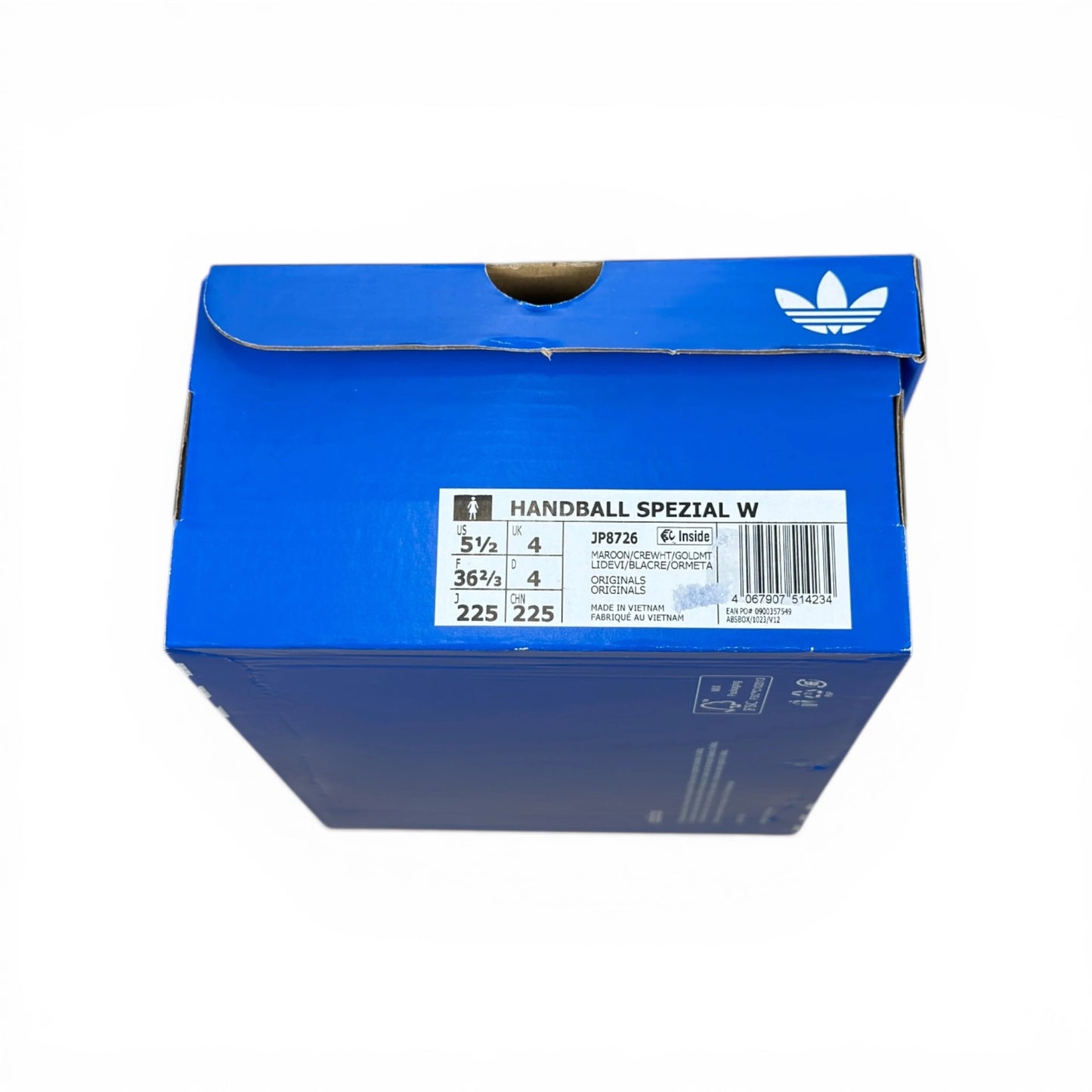 adidas Handball Spezial Maroon Cream White (Women’s) JP8726 – EU 36 2/3, brand new with original box