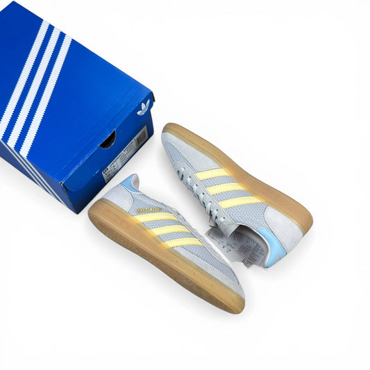 adidas Handball Spezial Grey One Almond Yellow (Junior) JP9289 – EU 38, brand new with original box