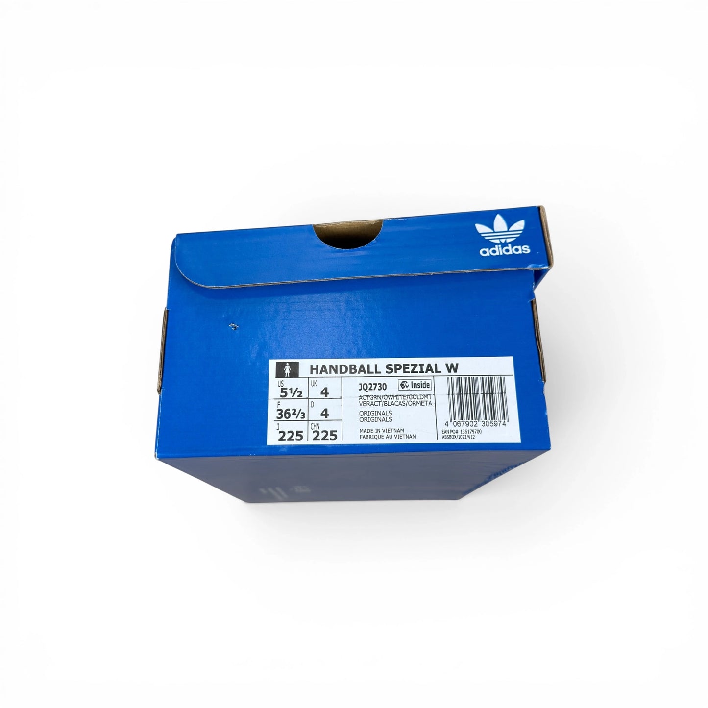 adidas Handball Spezial Active Green Off White (Women’s) JQ2730 – EU 36 2/3, brand new with original box