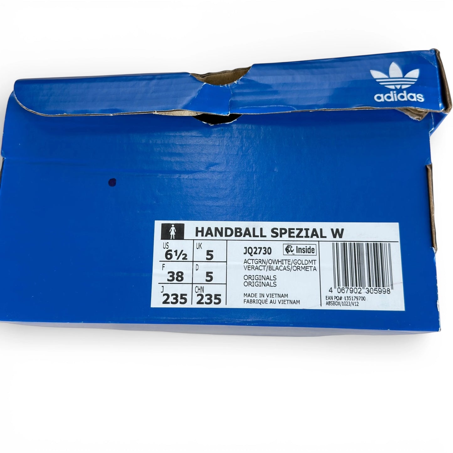 adidas Handball Spezial Active Green Off White (Women's) EU 38