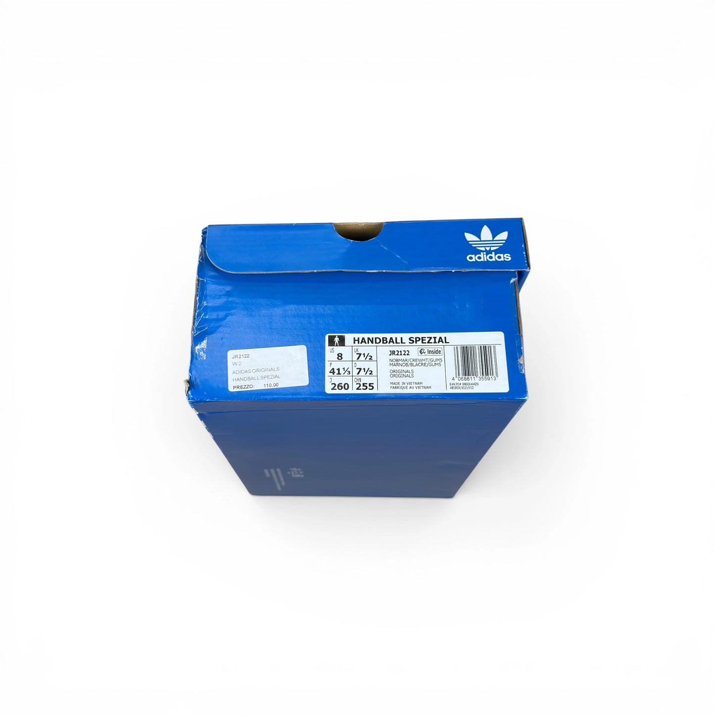 adidas Handball Spezial Burgundy Crew White JR2122 – EU 41 1/3, brand new with original box