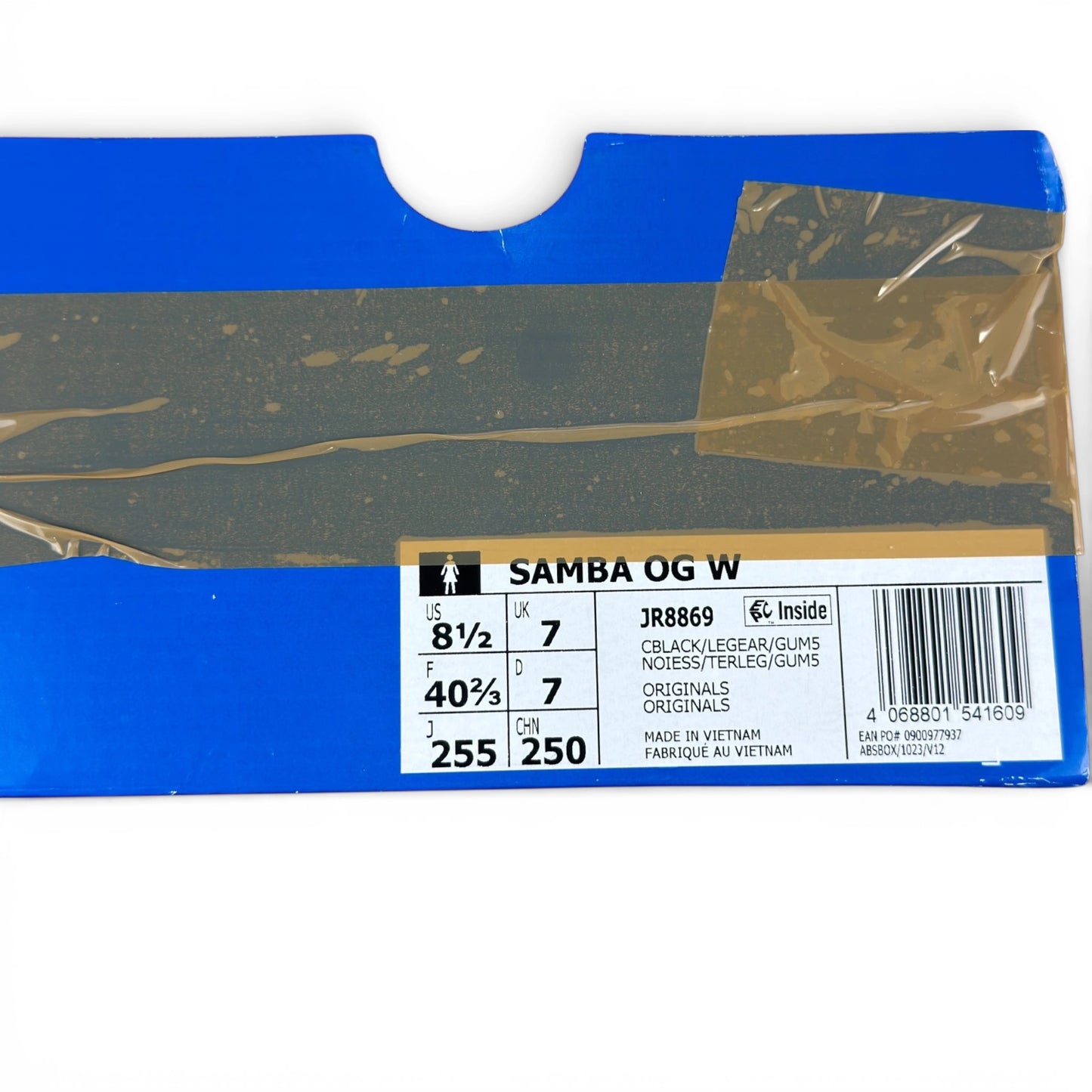 adidas Samba OG Black Legend Earth Gum (Women’s) JR8869 – size EU 40⅔, brand new with outlet box