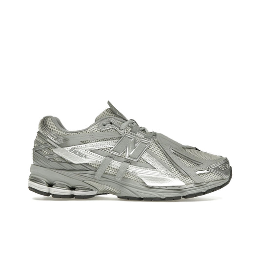 New Balance 1906A in concrete, silver metallic, brighton grey leather.