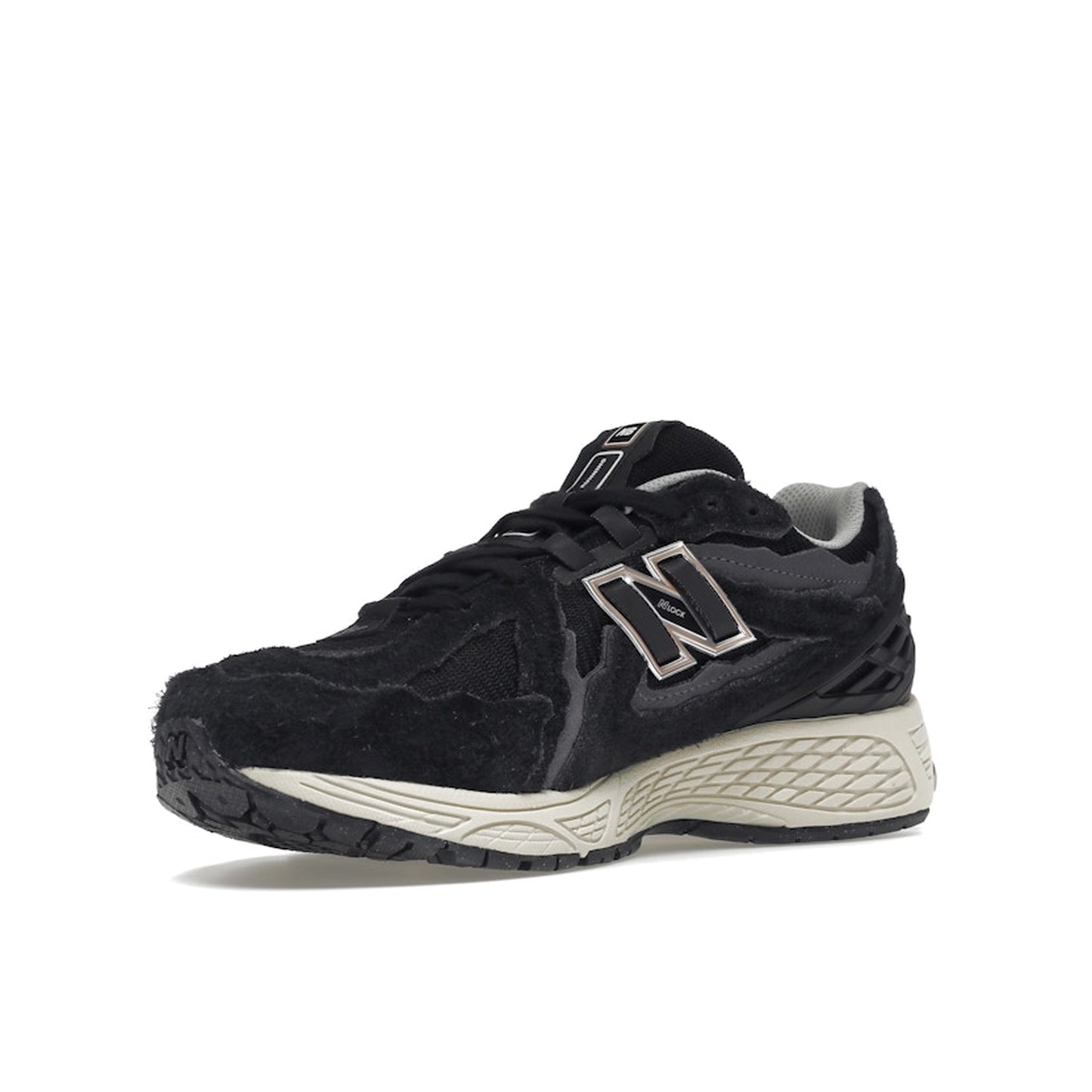 New Balance 1906D Protection Pack sneakers, front view, model M1906DD, black suede.
