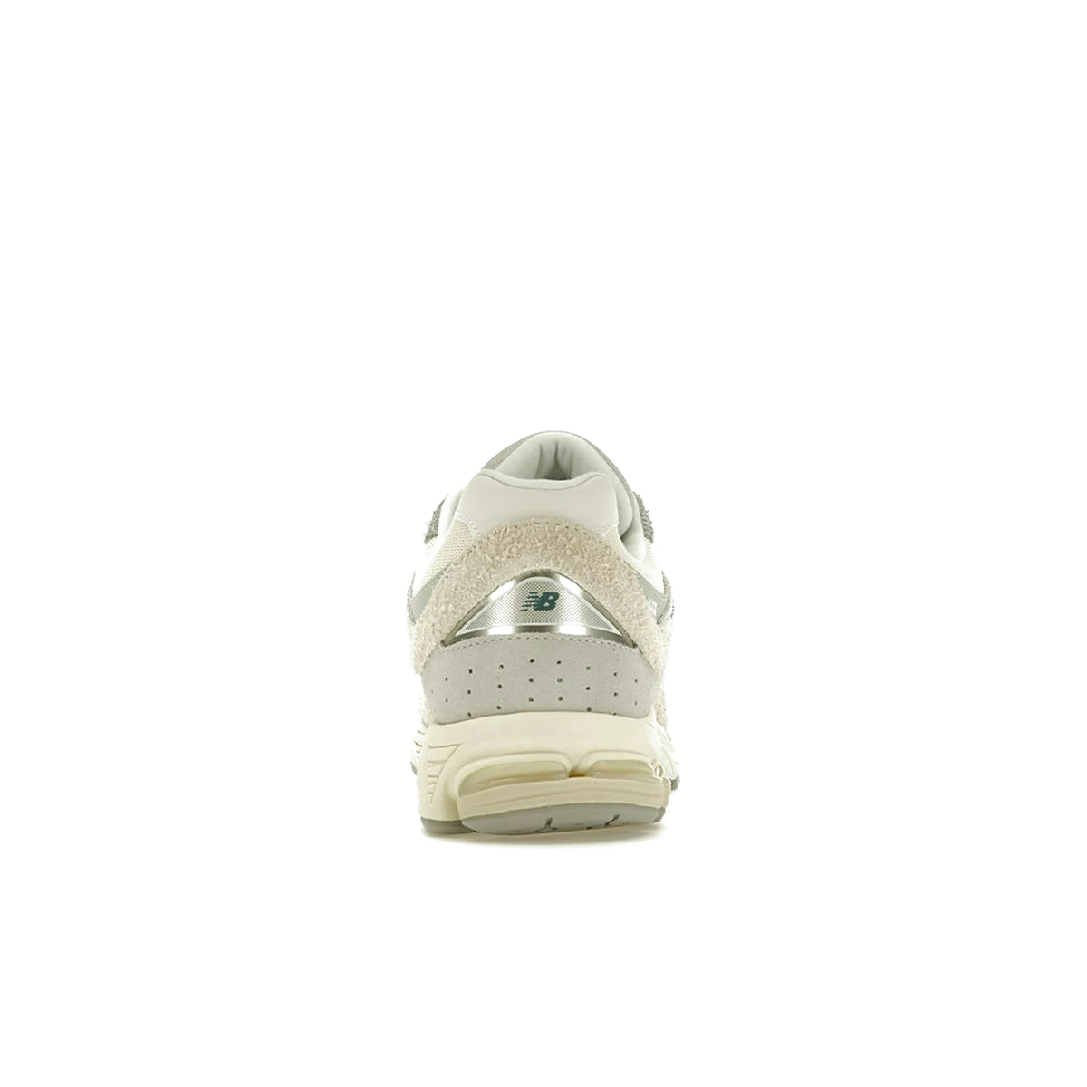 New Balance 2002R sneakers in linen and concrete with leather and denim accents – image 4 of 4