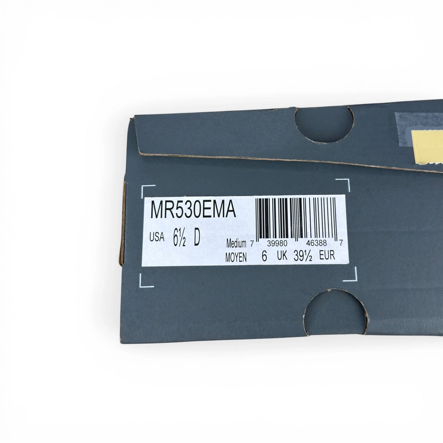 New Balance 530 Munsell White MR530EMA – size EU 39.5, brand new with original box