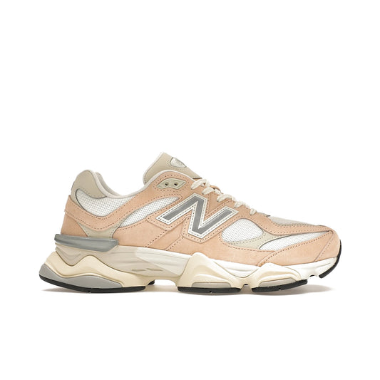 New Balance 9060 Vintage Rose in rose, sea salt and silver suede and mesh