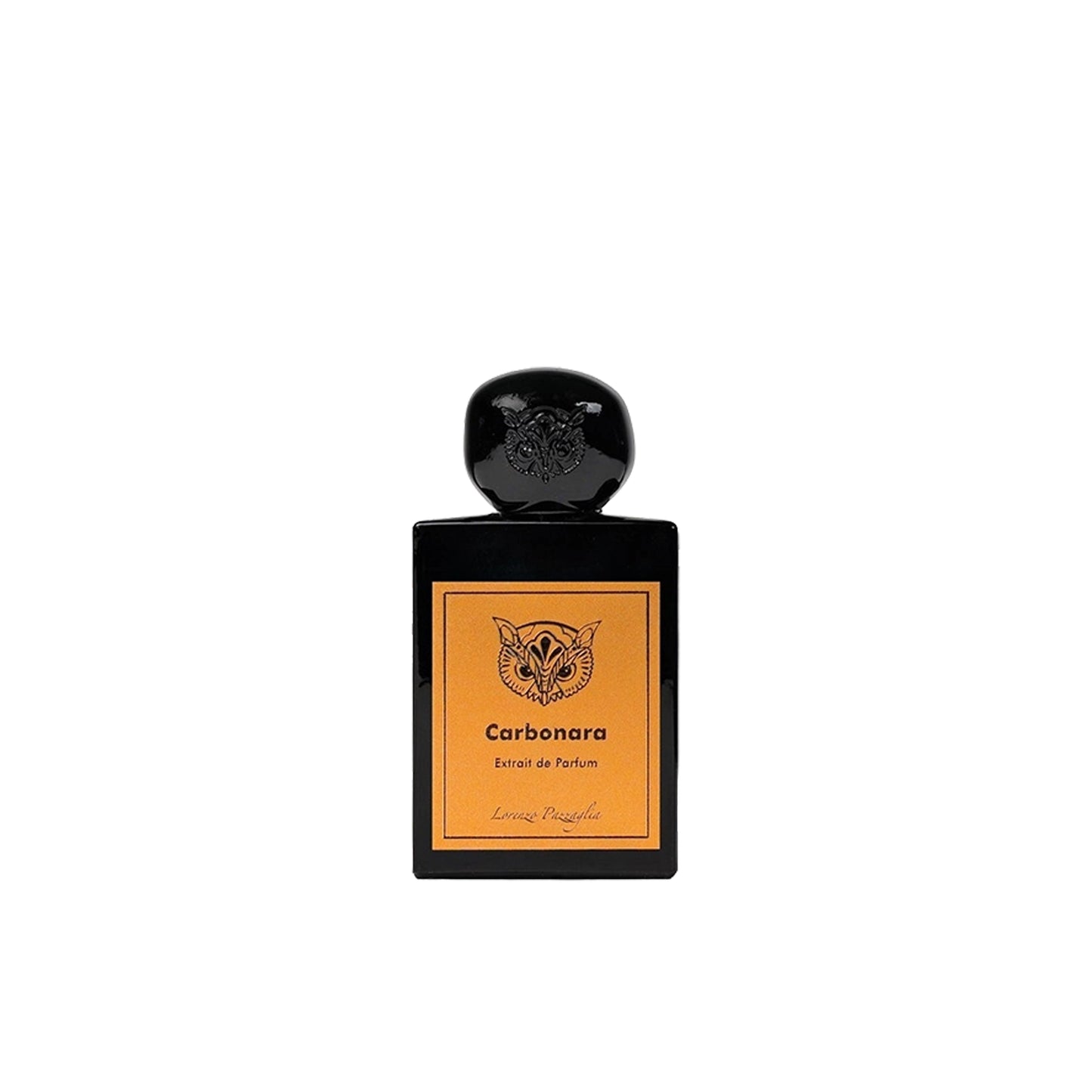 Lorenzo Pazzaglia Carbonara Extrait de Parfum, bold gourmand spicy fragrance with pepper and creamy accords