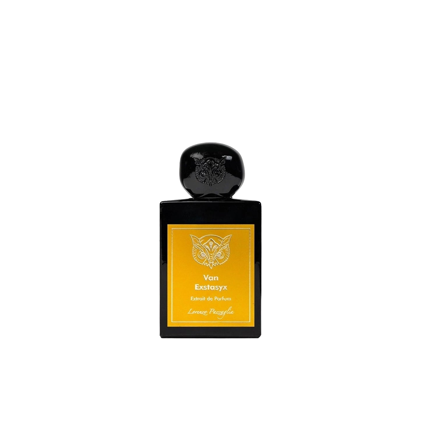 Lorenzo Pazzaglia Van Exstasyx Extrait de Parfum, intense vanilla fragrance with amber and resins