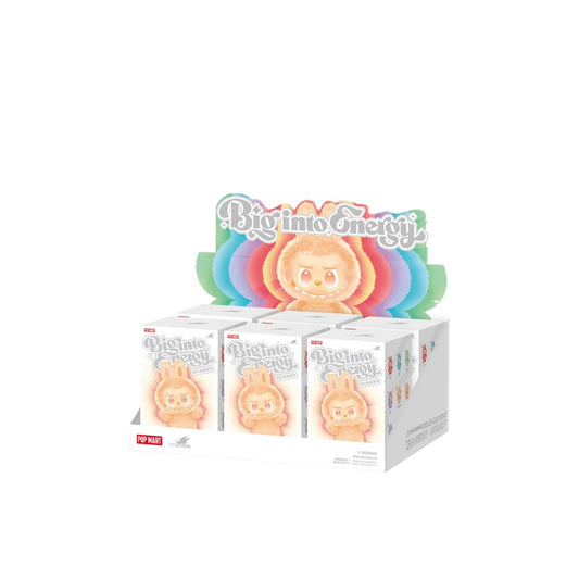 Pop Mart Labubu The Monsters, full box set, Big into Energy edition – 6 sealed blind boxes.