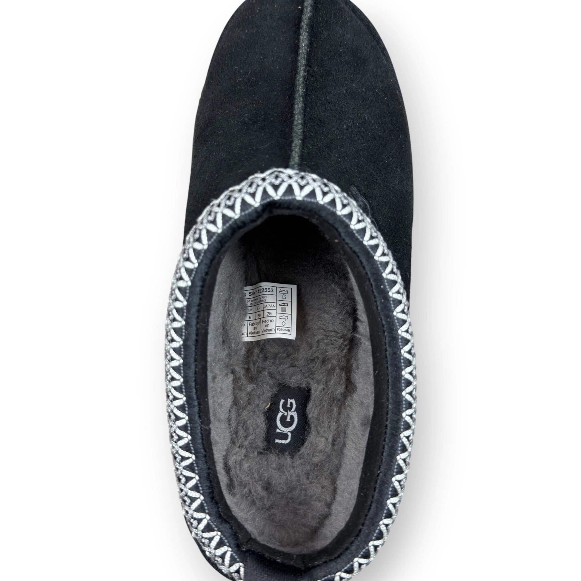 UGG Tazz Slipper Black 1122553-BLK – EU 39, brand new with original box