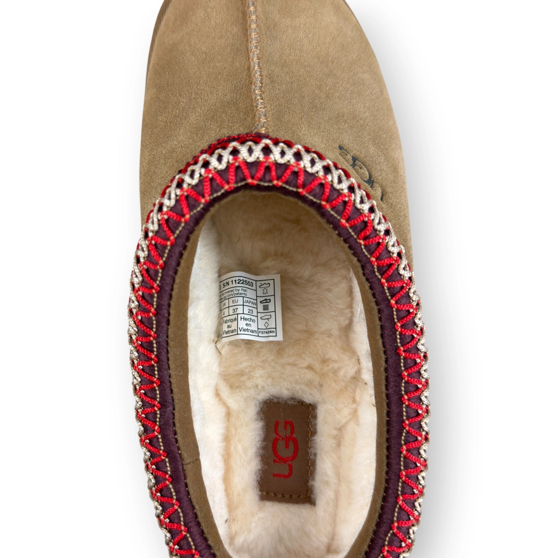UGG Tazz Slipper Chestnut 1122553-CHE – EU 37, brand new with original box