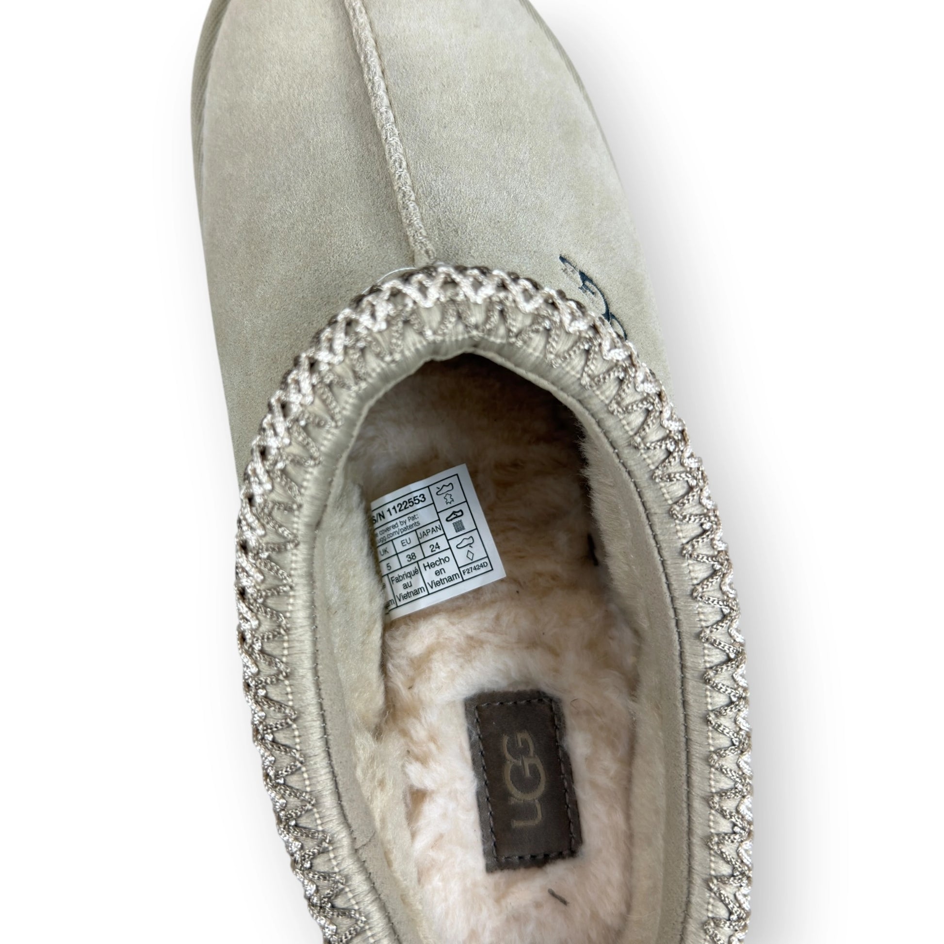UGG Tazz Slipper Mustard Seed 1122553-MDSD – EU 38, brand new with original box