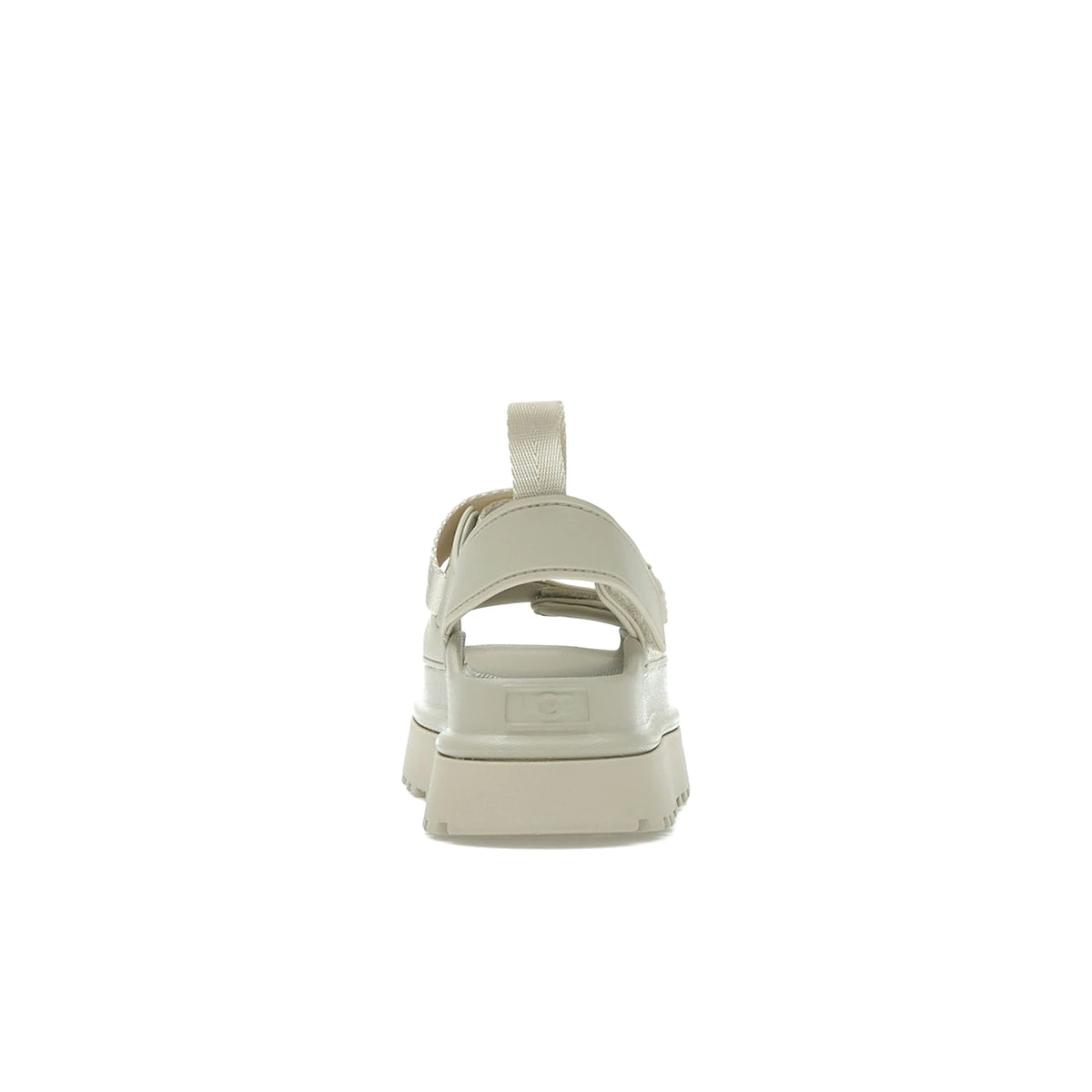 UGG GoldenGlow Sandal Sea Salt – women’s white‑beige leather with gold accents – image 4 of 4