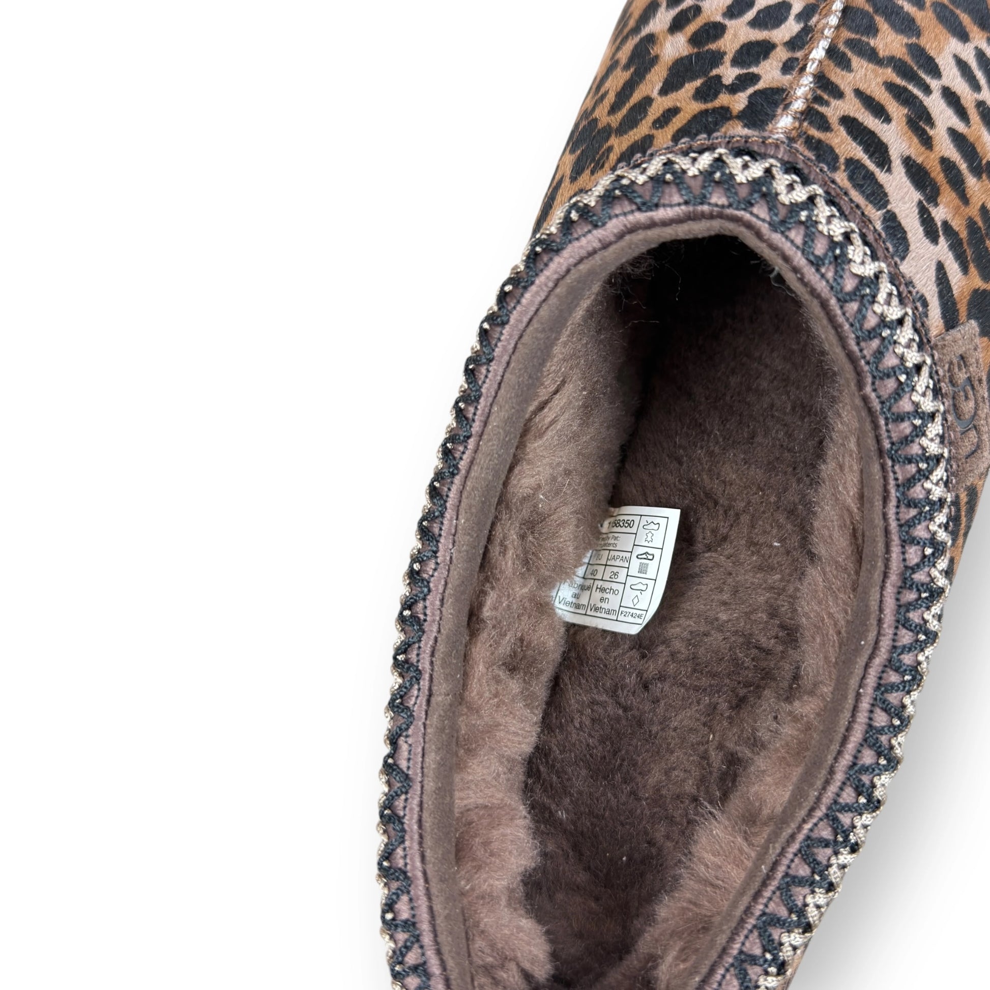 UGG Tasman Slipper Caspian Burnt Cedar 1158350-BCDR – EU 40, brand new with original box