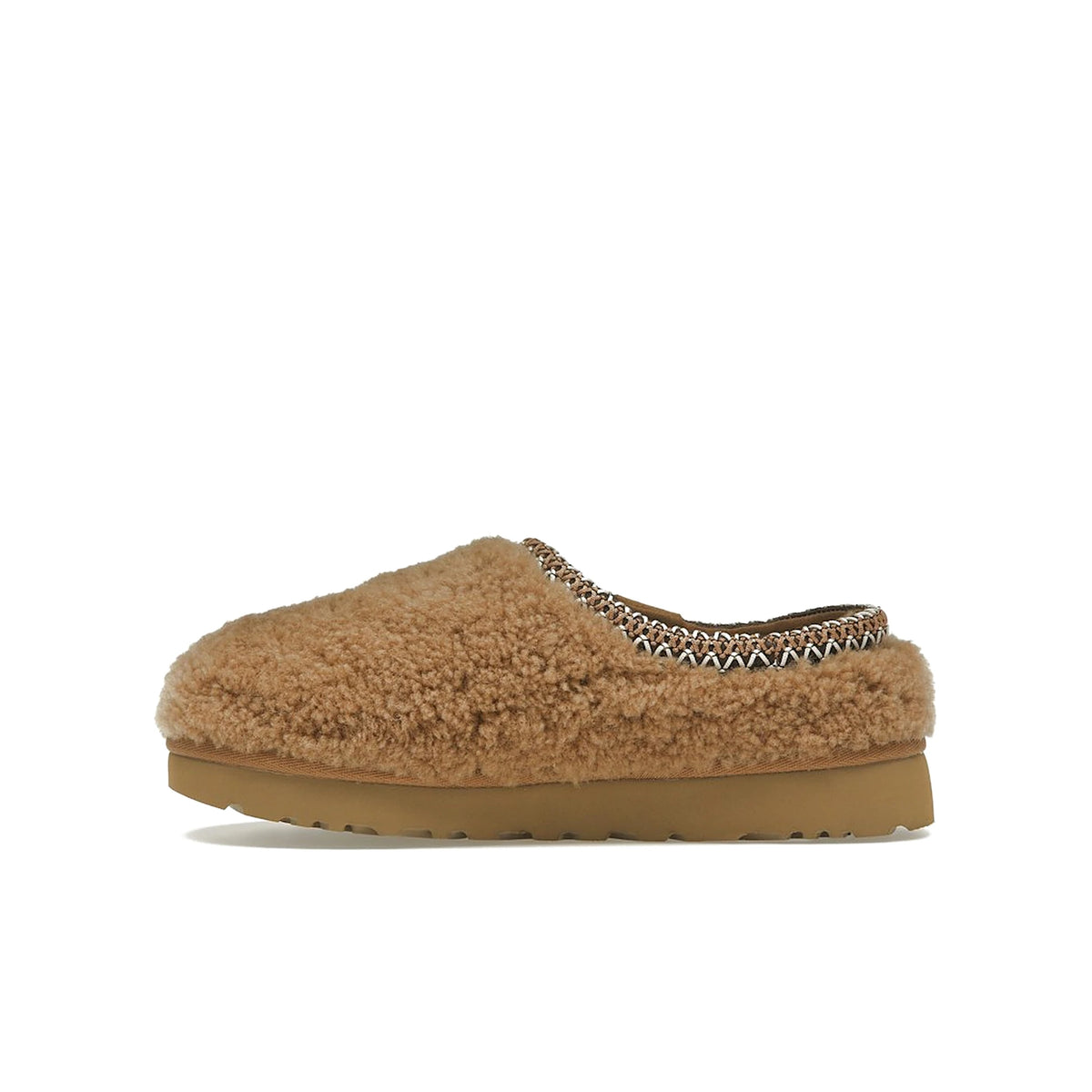 UGG Tasman Maxi Curly Slipper in chestnut suede for women – image 3 of 4